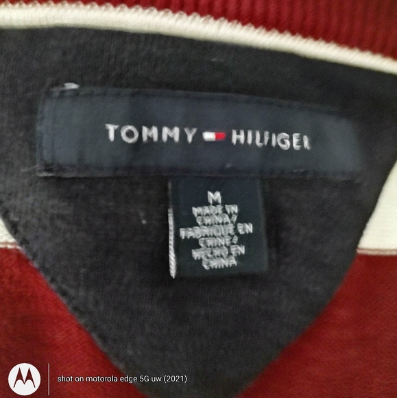Men's Tommy Hilfiger Stripped Sweater - Picture 3 of 5